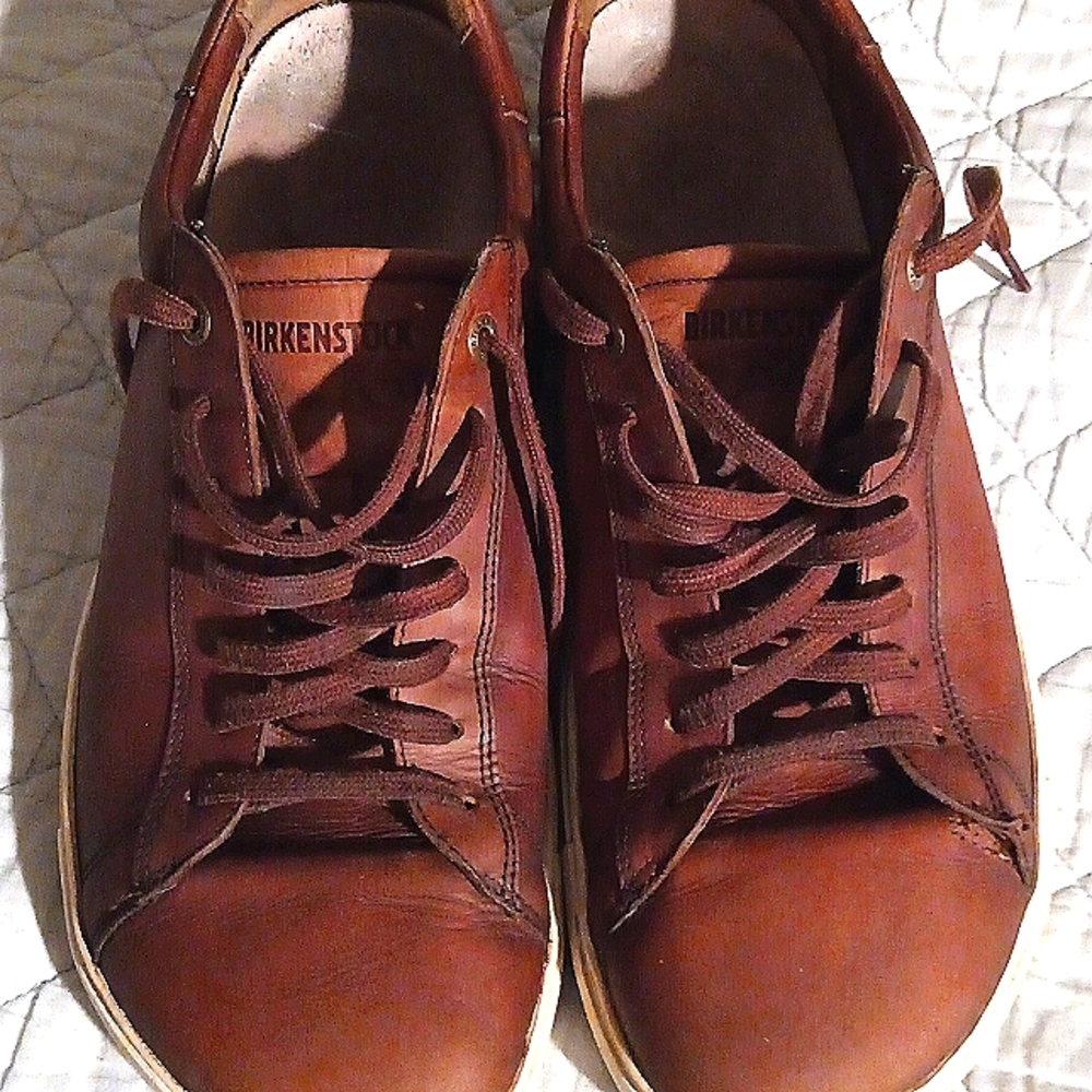 BIRKENSTOCK LEATHER SNEAKERS
